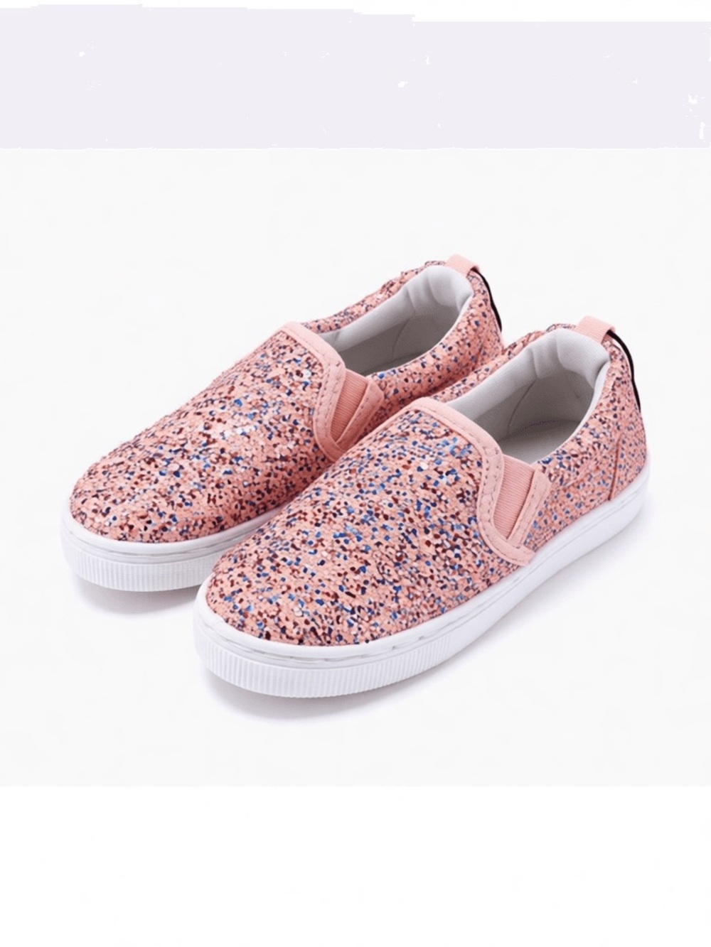 H&M Kids Slip-On Sneakers in Pink Confetti